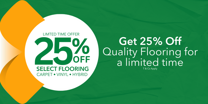 25% off Flooring