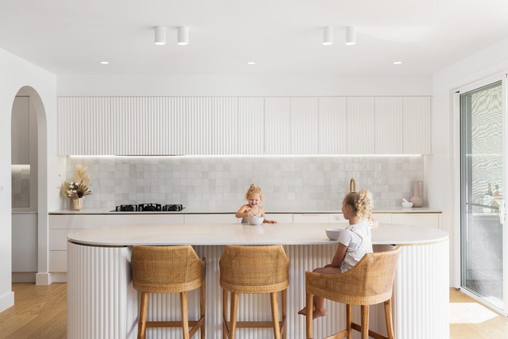 Timber flooring in a living room